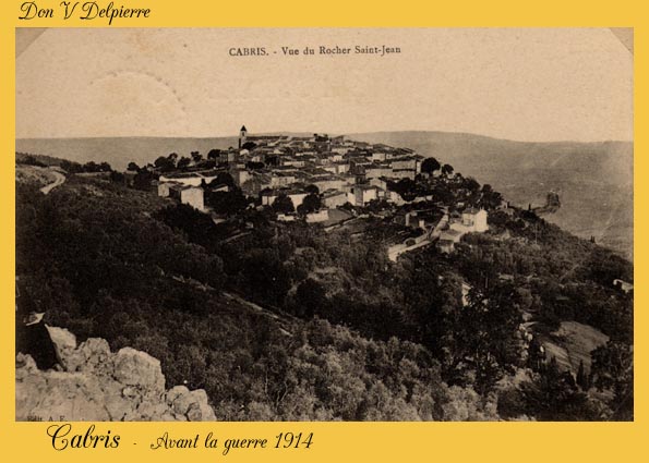 102 - Cabris  -  Avant la guerre 1914