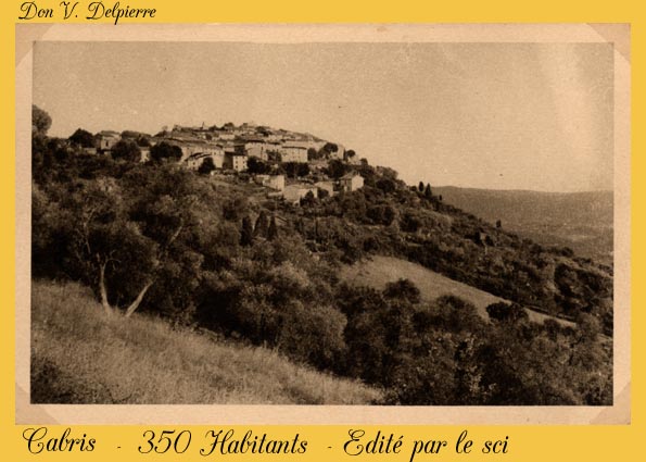 109 � Cabris  -  Edit� par le sci