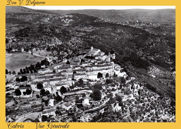 111 � Cabris  -  Ecrite en 1935