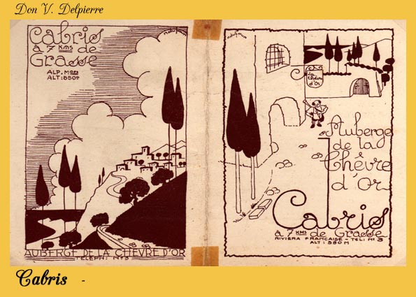 170 � Cabris - L'auberge de la ch�vre d'or