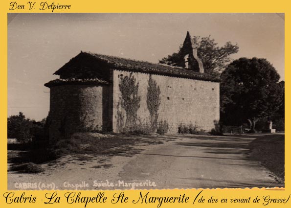 176 - Cabris  -  La Chapelle Ste Marguerite