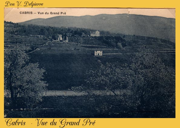 122 - Cabris  - Vue du Grand Pr�