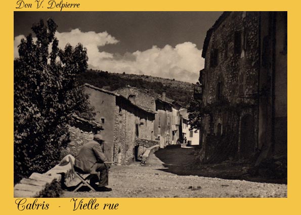 136 - Cabris  - Vielle rue