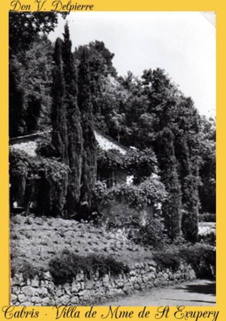 147 � Cabris - Villa de Mme Saint Exup�ry