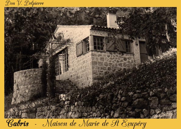 148 � Cabris - Maison de Marie de Saint Exup�ry