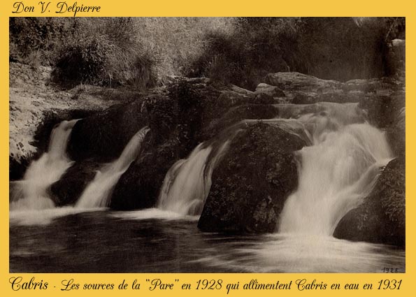 163 - Cabris  -  Les sources de la 