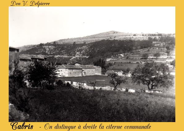 164 -Cabris � La citerne communale