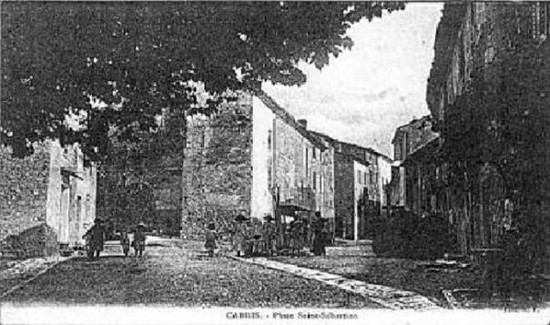 06 - Cabris  dans les gen�ts  -  Dans les ann�es 1950